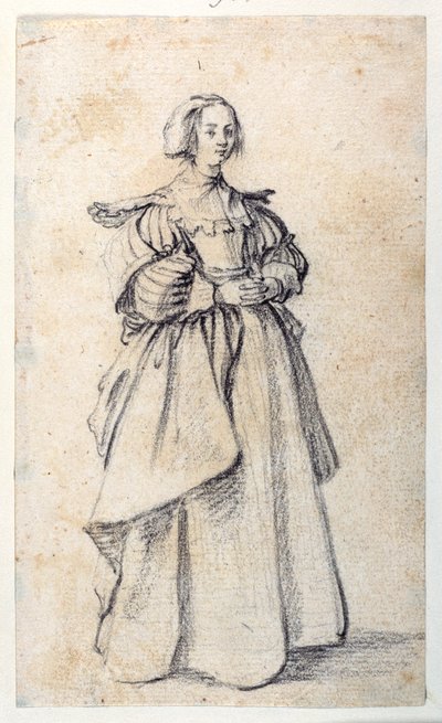 Figura femenina de Jacques Callot