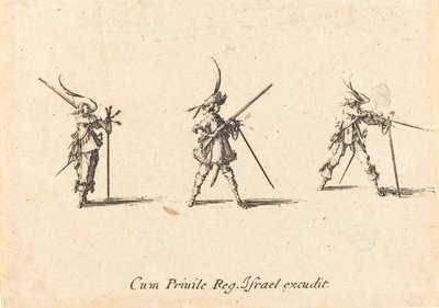 Disparando el mosquete de Jacques Callot