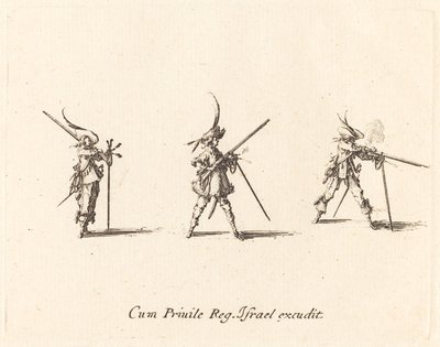 Disparando el mosquete de Jacques Callot