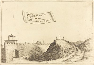 Cuatro partes de la Vía Dolorosa de Jacques Callot