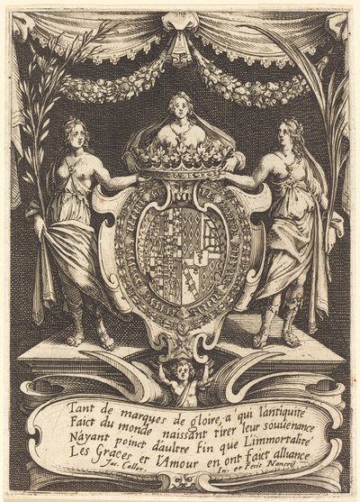 Frontispicio para El Combate en la Barrera de Jacques Callot