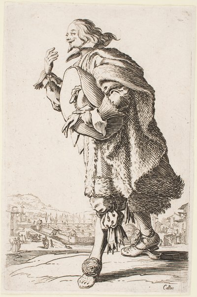 Gentleman Bowing, de la serie “La nobleza de Lorena” de Jacques Callot
