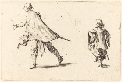 Caballero y su paje de Jacques Callot