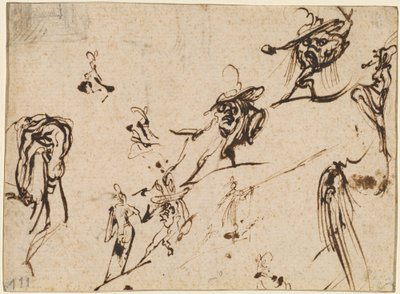 Gobbi y otras figuras bizarras de Jacques Callot