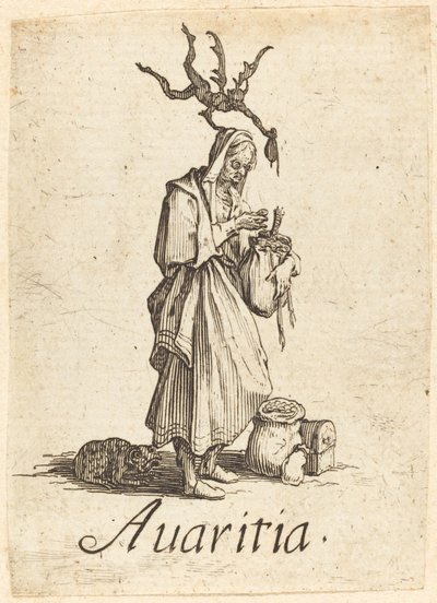 Avaricia de Jacques Callot