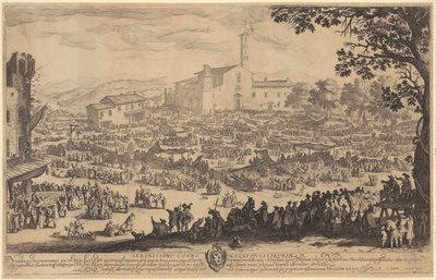 Feria de Impruneta de Jacques Callot