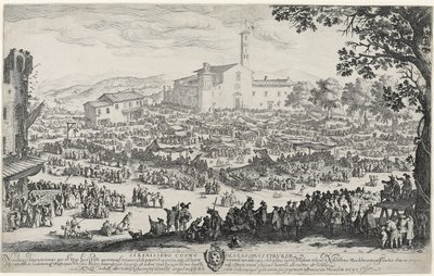 La feria de Impruneta de Jacques Callot