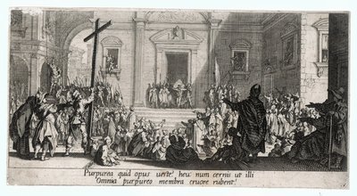 La Grande Passion, uno de los 7 grabados ... (grabado) de Jacques Callot