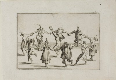 La Ronde (La Danza Redonda), de Los Caprichos de Jacques Callot