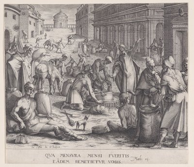 Los medidores de grano de Jacques Callot