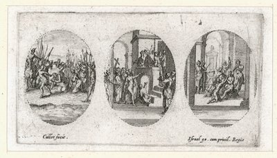 Los milagros de la Pasión ... (grabado) de Jacques Callot