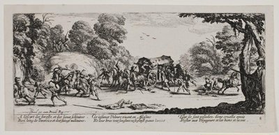 Las Miserias y los Desastres de la Guerra (lámina 8) de Jacques Callot