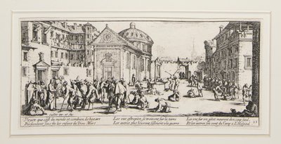 Las grandes miserias de la guerra: nº 15 - L de Jacques Callot