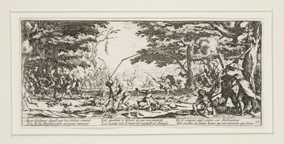Las grandes miserias de la guerra: N. 17 - La venganza de los campesinos de Jacques Callot