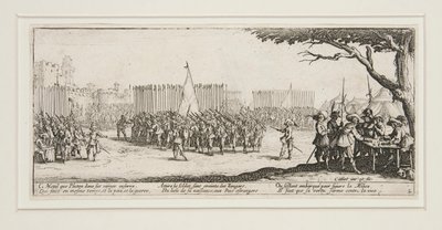 Las grandes miserias de la guerra: N. 2 - L de Jacques Callot