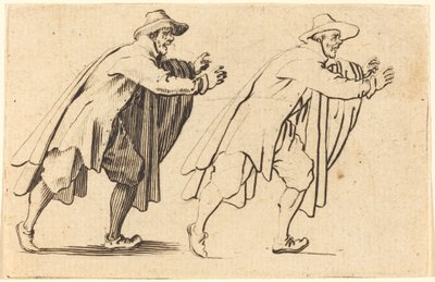Hombre Moviéndose Bruscamente de Jacques Callot