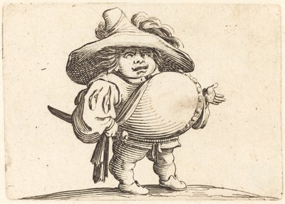 Hombre con Gran Barriga de Jacques Callot