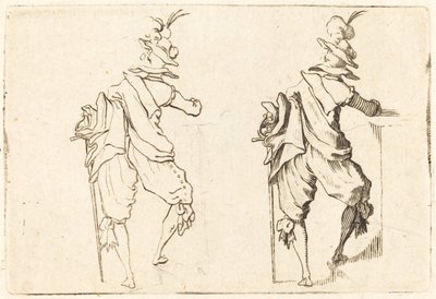 Hombre con Espada de Jacques Callot