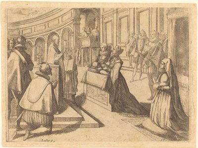 Matrimonio de Margarita de Austria y Felipe III de Jacques Callot