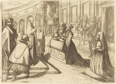 Matrimonio de Margarita de Austria y Felipe III de Jacques Callot