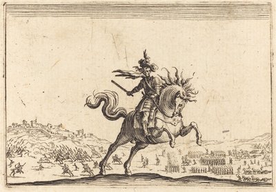 Comandante Militar a Caballo de Jacques Callot