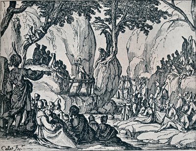 No. III. -San Juan predicando, 1635, 1924 de Jacques Callot