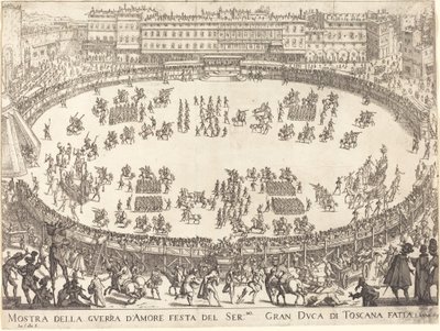 Desfile en el Anfiteatro de Jacques Callot