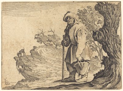 Campesino con saco de Jacques Callot