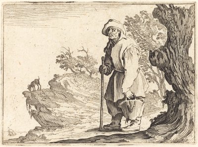Campesino con saco de Jacques Callot