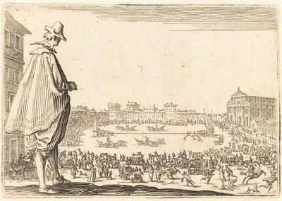 Piazza Santa Maria Novella, Florencia de Jacques Callot