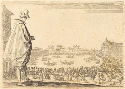 Piazza Santa Maria Novella, Florencia, c. 1622 de Jacques Callot