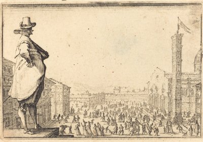 Piazza del Duomo, Florencia de Jacques Callot
