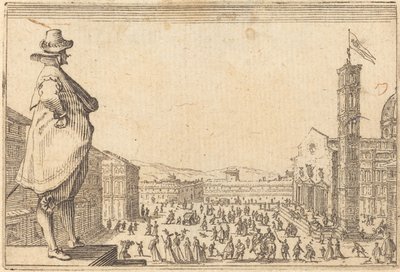 Plaza del Duomo, Florencia de Jacques Callot