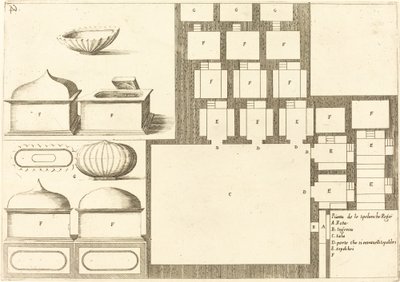 Plano de la Spelunche Regee de Jacques Callot