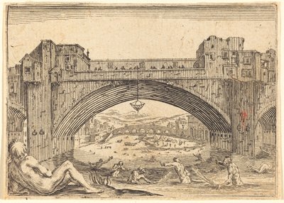 Ponte Vecchio, Florencia de Jacques Callot