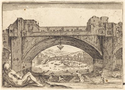 Ponte Vecchio, Florencia de Jacques Callot