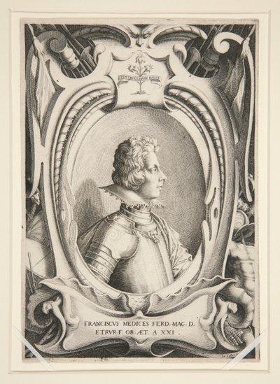 Retrato de Francois de Médicis de Jacques Callot