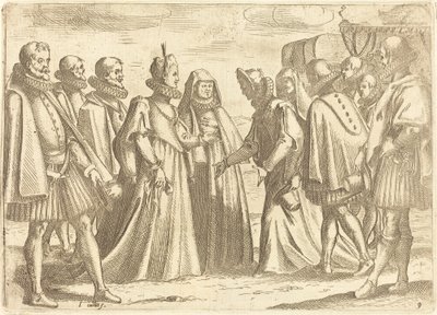Recepción en Mantua de Jacques Callot