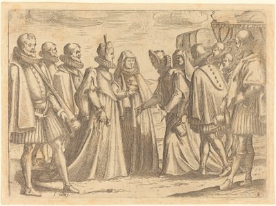 Recepción en Mantua de Jacques Callot