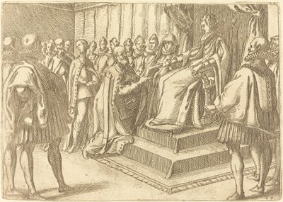 Recepción del Enviado de Polonia de Jacques Callot