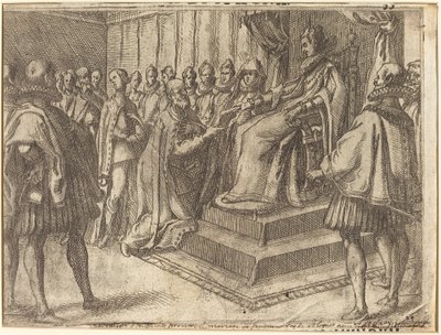 Recepción del Enviado de Polonia de Jacques Callot