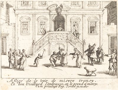 El regreso del hijo pródigo de Jacques Callot