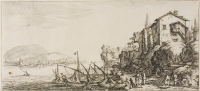 Regresando de la caza, de Varias Escenas Diseñadas en Florencia de Jacques Callot