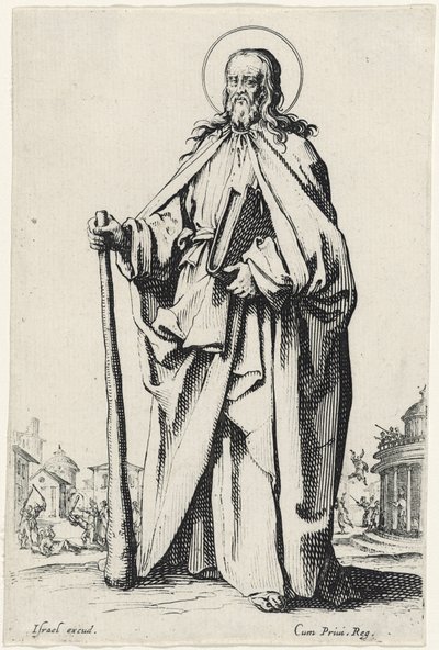 Santiago el Menor de Les Grands Apôtres, 1631 de Jacques Callot
