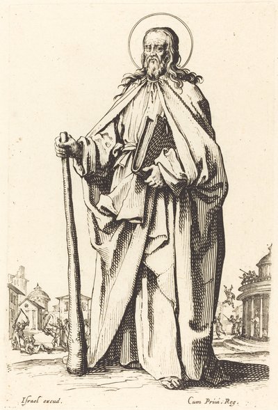 San Santiago el Menor, publicado en 1631 de Jacques Callot