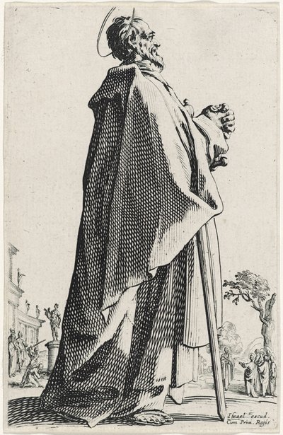 San Mateo de Les Grands Apôtres, 1631 de Jacques Callot
