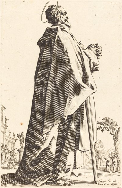 San Mateo, publicado 1631 de Jacques Callot