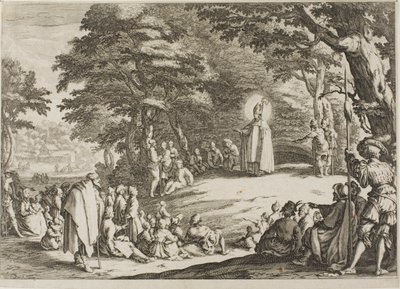 Predicación de San Nicolás de Jacques Callot