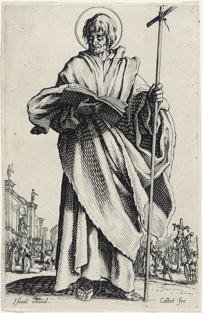 San Felipe de Les Grands Apôtres, 1631 de Jacques Callot