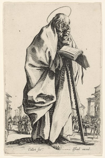 San Simón de Les Grands Apôtres, 1631 de Jacques Callot